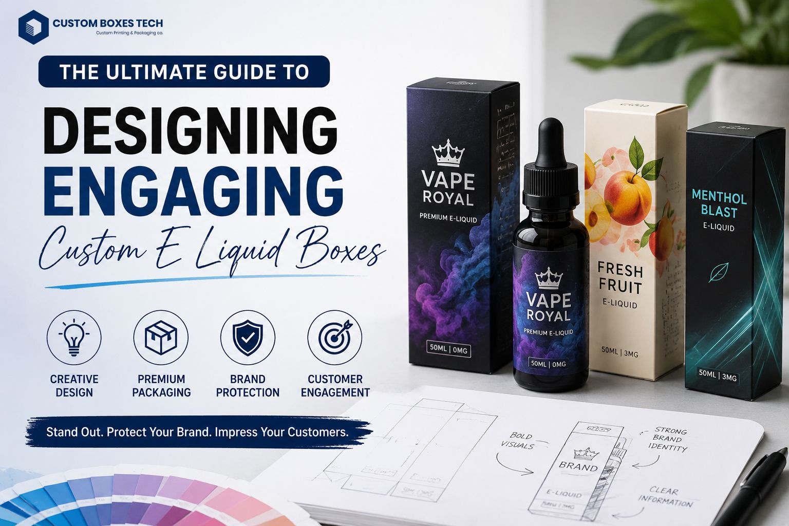 Custom E Liquid Boxes
